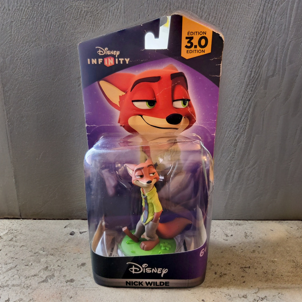 Disney INFINITY 3.0 Nick Wilde Character Figure NIB Sealed Zootopia